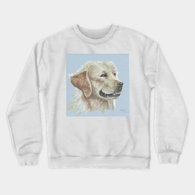 Golden labrador Crewneck Sweatshirt by ingridslatter